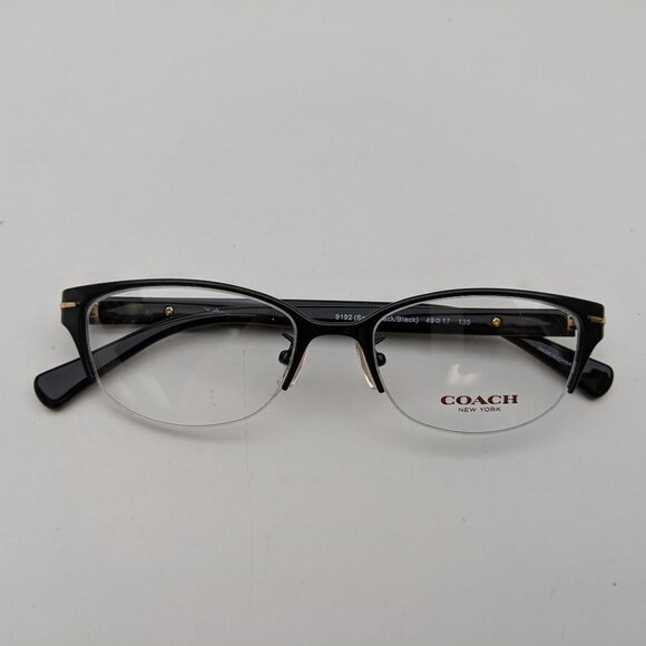 🕶️Coach HC5058 Jackie 9192 Eyeglasses 49/17 135 /ALI718🕶️​ - Picture 1 of 8